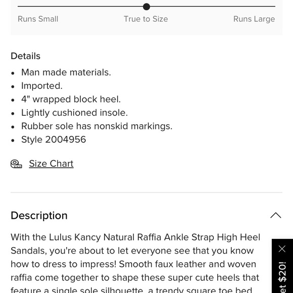 Lulus woven heels - Picture 6 of 6